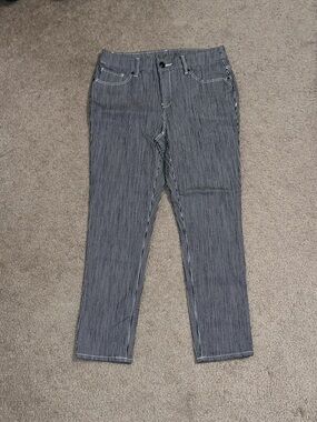 Chico’s Striped Petite Pants